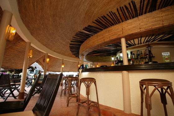 Lodge Du Delta Niominka Dinouar Restoran foto